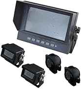 カメラ用モニター Amazon | 株式会社デルタ 現場監督 業務用 4カメラ防水モニター